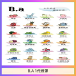 B.A 一代主機煙彈電子煙一盒三顆